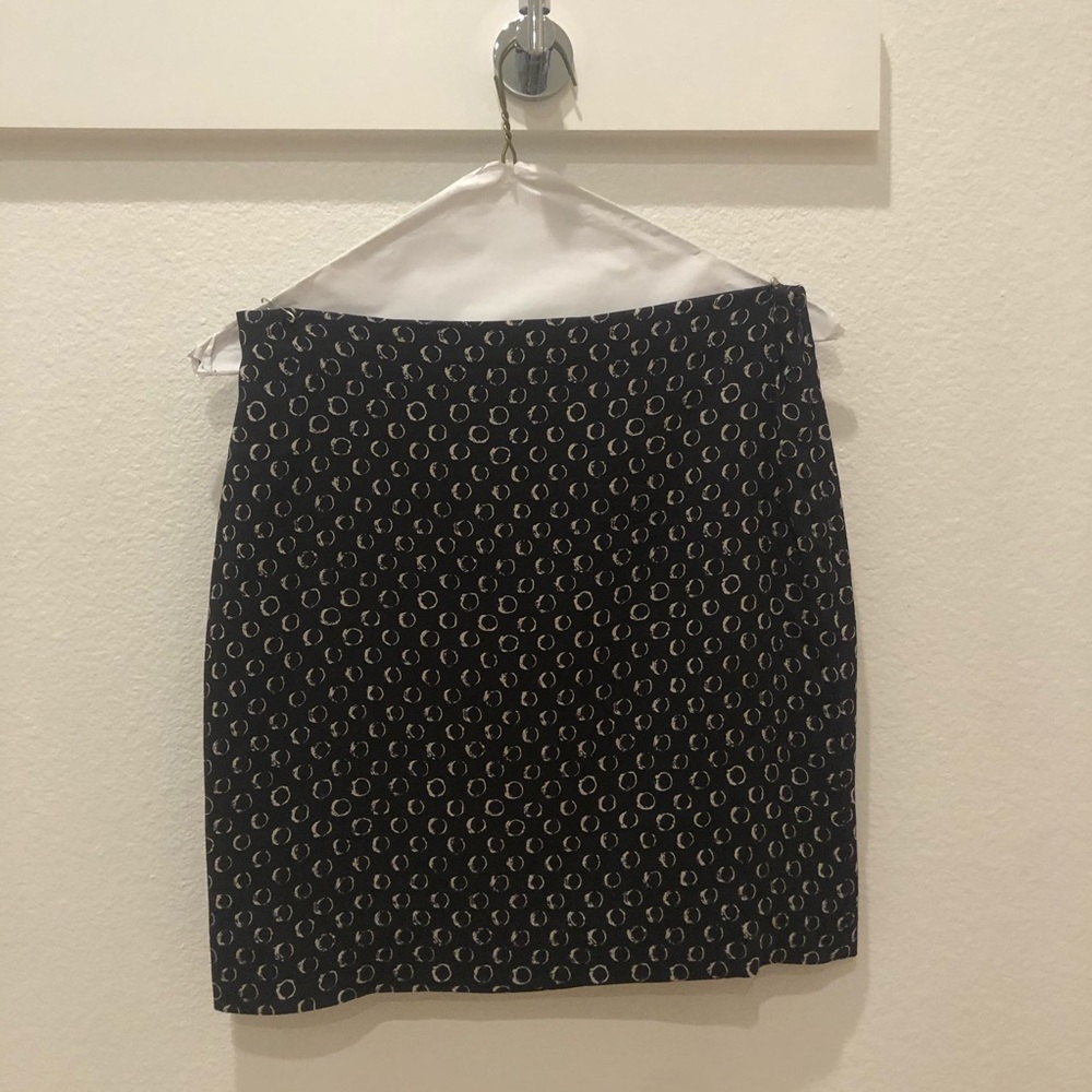 Black skirt with White Circles